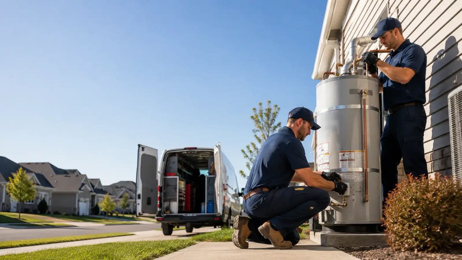 Water Heater Installation in North Franklin, CT